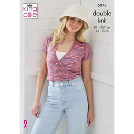 Cardigans Knitted in King Cole Homespun Prism DK - Digital Version 6173