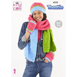 Accessories Knitted in King Cole Warm & Toastie - Digital Version 6232