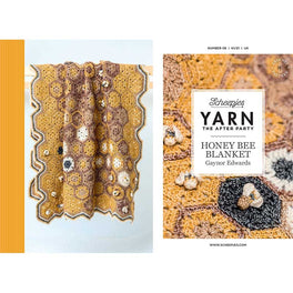 Free Download - Honey Bee Crochet Blanket in Scheepjes Stone Washed