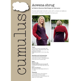 Aowena Shrug in Fyberspates Cumulus - Digital Pattern