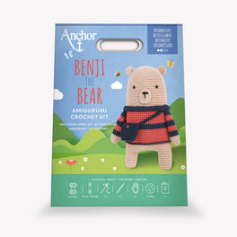 Anchor Crochet Kit - Amigurumi Benji The Bear