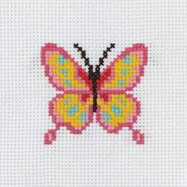 Anchor 1st Kit - Butterfly Counted Cross Stitch Kit
