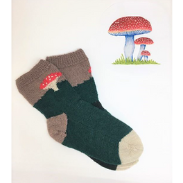 Free Download - Toadstool Socks in Cygnet Truly Wool Rich 4ply