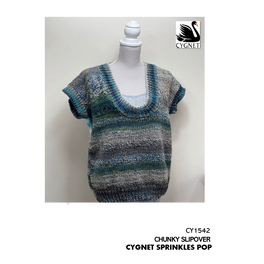 Free Download - Slipover in Cygnet Sprinkles Pop Chunky