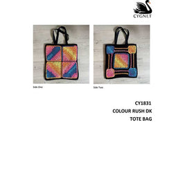 Free Download - Crochet Tote Bag in Cygnet Colour Rush Dk