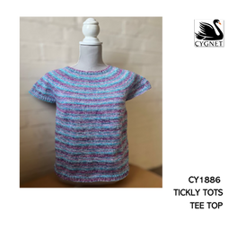 Free Download - Tee Top in Cygnet Tickly Tots Dk