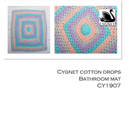 Free Download - Bathroom Mat in Cygnet Cotton Drops