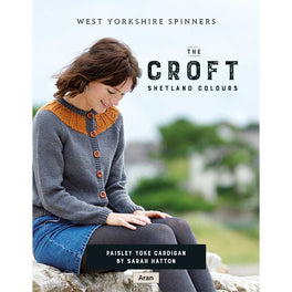 Paisley Yoke Cardigan in West Yorkshire Spinners The Croft Aran - Digital Version DBP0076