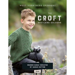 Reuben Cable Sweater in West Yorkshire Spinners The Croft Aran - Digital Version DBP0078