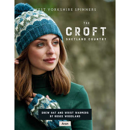 Drew Hat and Wrist Warmers in West Yorkshire Spinners The Croft Aran - Digital Version DBP0084