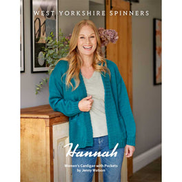 Hannah Women's Cardigan in West Yorkshire Spinners ColourLab Aran - Digital Version DBP0299