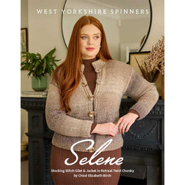 Selene Gilet & Jacket in West Yorkshire Spinners Retreat Twist Chunky
