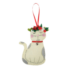 Trimits Felt Decoration Kit: Christmas Cat