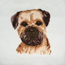 Trimits Counted Cross Stitch Kit, Large: Border Terrier
