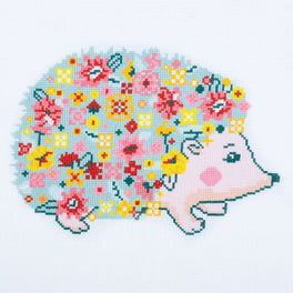 Trimits Counted Cross Stitch Kit, Hedgehog