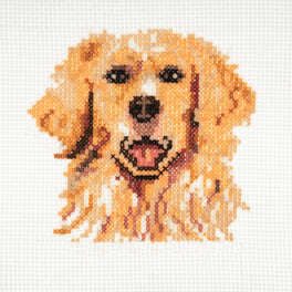 Trimits Mini Stitch Your Own -Golden Retriever