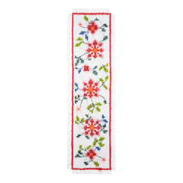 Trimits Cross Stitch Bookmark Kit - Floral