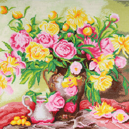 Trimits Counted Cross Stitch Kit, Extra Large: Roses