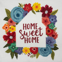 Trimits Counted Cross Stitch Kit, Large: Home Sweet Home