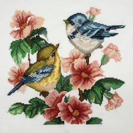 Trimits Counted Cross Stitch Kit, Large: Spring Birds