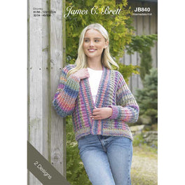 Cardigans in James C Brett Marble Chunky