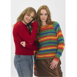 Sweater in James C Brett Shhh Dk