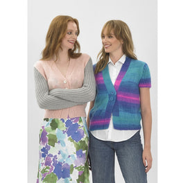 Cardigans in James C Brett Shhh Dk