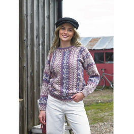 Sweater in James C Brett Scandi Croftland Aran