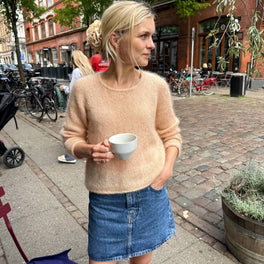 Cumulus Blouse O-neck by PetiteKnit