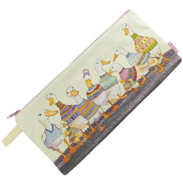 Emma Ball Long Project Bag - Dapper Ducks