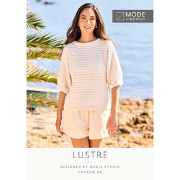 Lustre Top in Mode at Rowan Cotton Dk - Digital Version MIP100