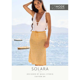 Solara Crochet Skirt in Mode at Rowan Cotton Dk - Digital Version MIP106