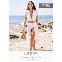 Lumiere Crochet Waistcoat in Mode at Rowan Cotton Dk - MIP107