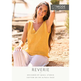 Reverie Top in Mode at Rowan Cotton Dk Or Alpaca Haze - MIP109