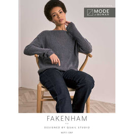Fakenham in Mode at Rowan Alpaca Haze - MIP11-M