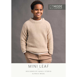 Mini Leaf Sweater in Mode at Rowan Alpaca Wool - Digital Version MIP118