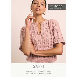 Saffi in Mode At Rowan Cotton Dk & Alpaca Haze - MIP53-M