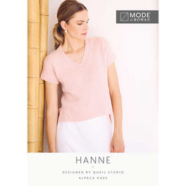 Hanne in Mode At Rowan Alpaca Haze - MIP62-M