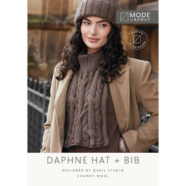 Daphne Hat & Bib in Mode Chunky Wool - Digital Version MIP65-M