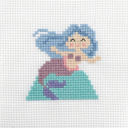 Anchor 1st Kit - Mermaid Counted Cross Stitch Kit