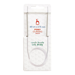 Pony Classic Circular Knitting Pins - 60cm
