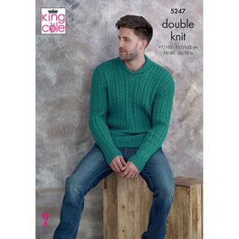 Mens Sweater & Pullover in King Cole DK