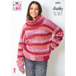 Jumpers Crocheted in King Cole Hedgerow Chunky