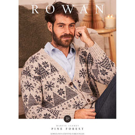 Pine Forest Plain Cardigan in Rowan Felted Tweed Dk - Digital Version ROWEB-04043