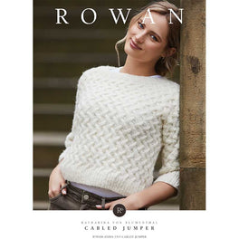 Cabled Jumper in Rowan Brushed Fleece - Digital Version RTP008-00004