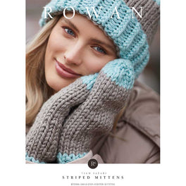 Striped Mittens in Rowan Big Wool - Digital Version RTP008-00010