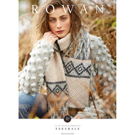 Teesdale Scarf in Rowan Alpaca Classic - Digital Version Teesdale-ENP