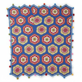 The Blue House Crochet Blanket Pattern by Janie Crow - Digital Version