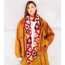 The Heart Scarf Make Along in Stylecraft Special Dk including Printed Pattern