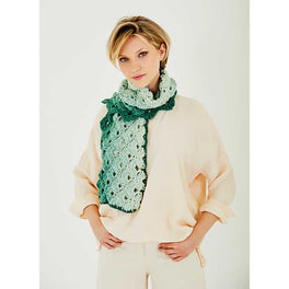 Free Download - Crocheted Scarf in Stylecraft Horizon Chunky
